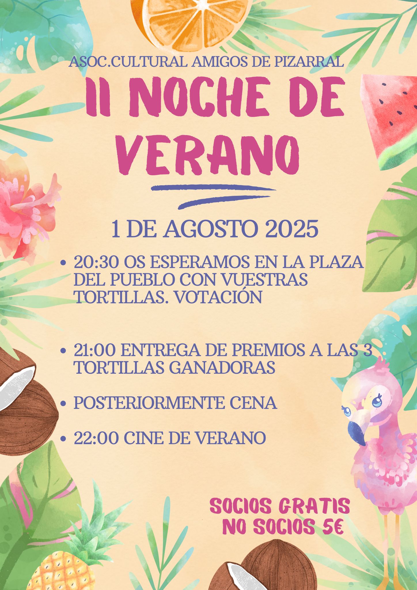 II Noche de Verano ¡¡1 de Agosto!!